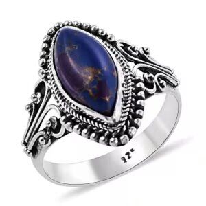 Bali‎ Legacy Mojave Turquoise 4.75 ctw Solitaire Ring Sterling Silver New
